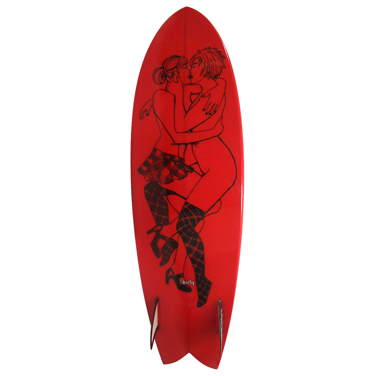 Tom Eberly Surfboard / Fish Custom 5`9 Shaped By Tom Eberly