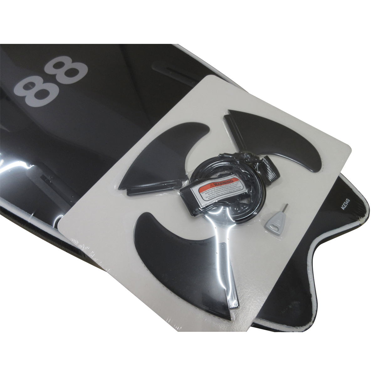 88 SURFBOARDS / THRUSTER 6`6 BLACK x BLACK