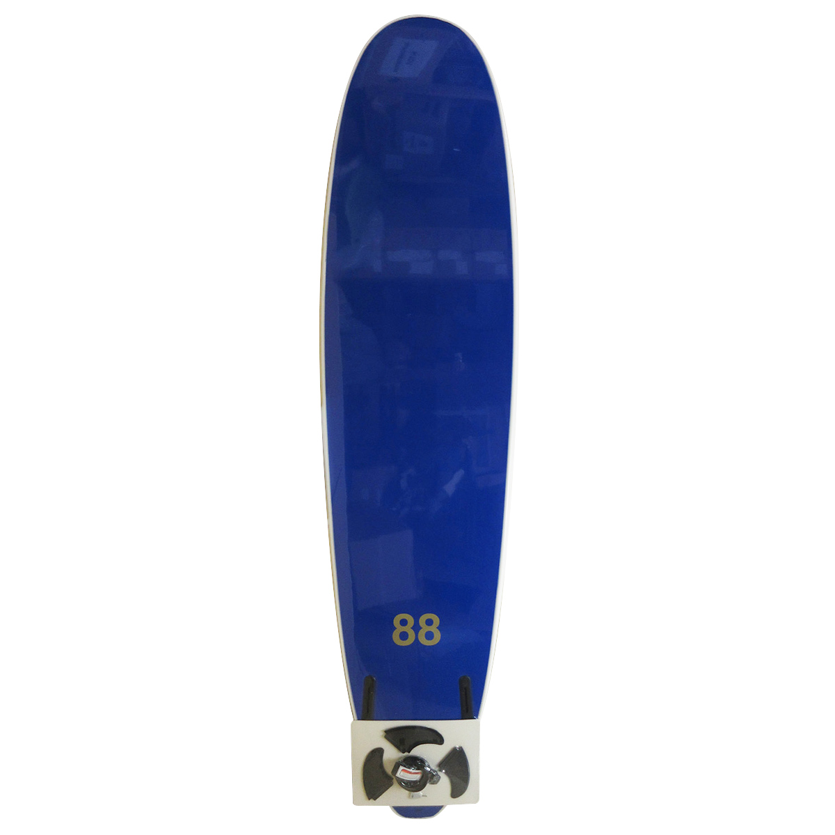 88 SURFBOARDS / THRUSTER 8`0 WHITE x BLUE