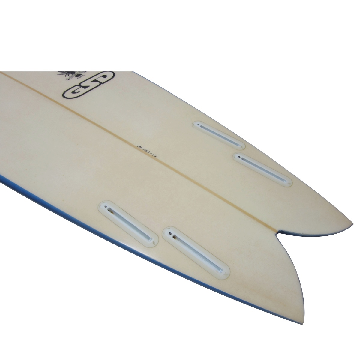 gabo surf /  7`10 Custom Fish shaped by Backsidelobster