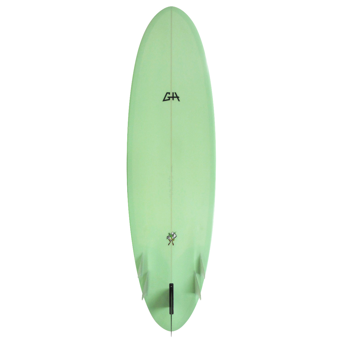 Gary Hanel Surfboards  / Tear Drop Bonzer 6`10
