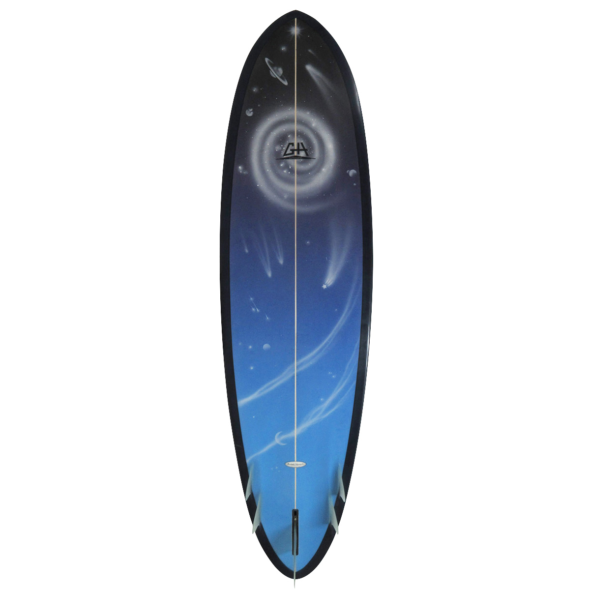 Gary Hanel Surfboards / Dew Drop Bonzer 7`6