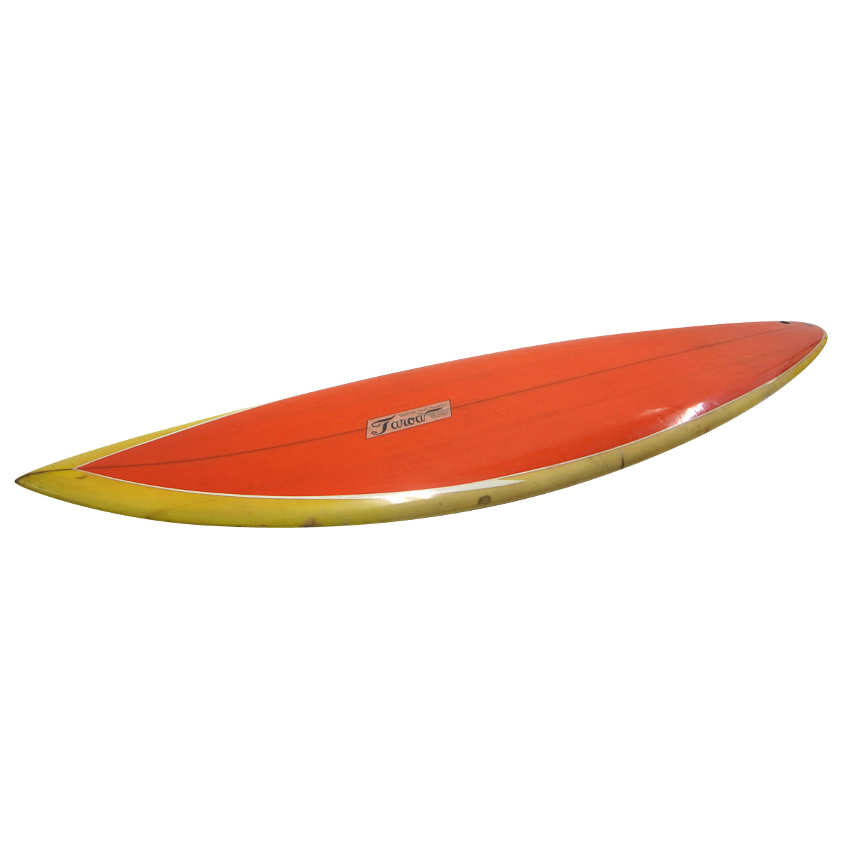 CUSTOM SURFBOARDS BY TAROA / 70`S SINGLE 7`4 SEMI GUN