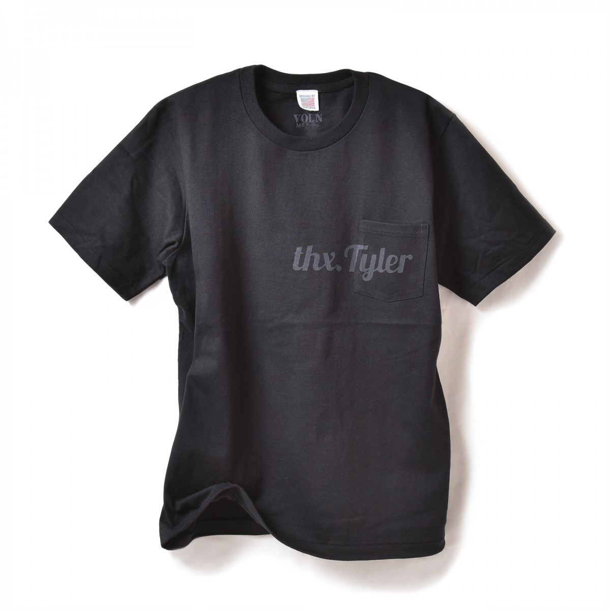 thx. Tyler T-Shirts Black