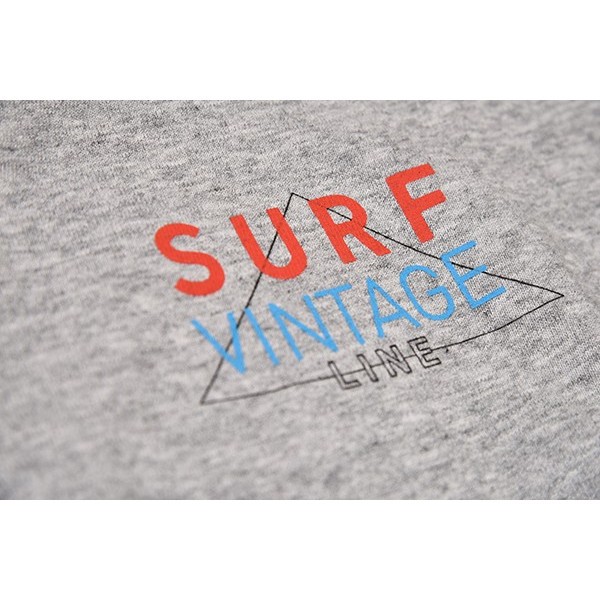 【50% OFF】VOLN/SURF VINTAGE LINE Crew Sweat /GRAY ボルン サーフ ヴィンテージ ライン スウェット グレー 長袖