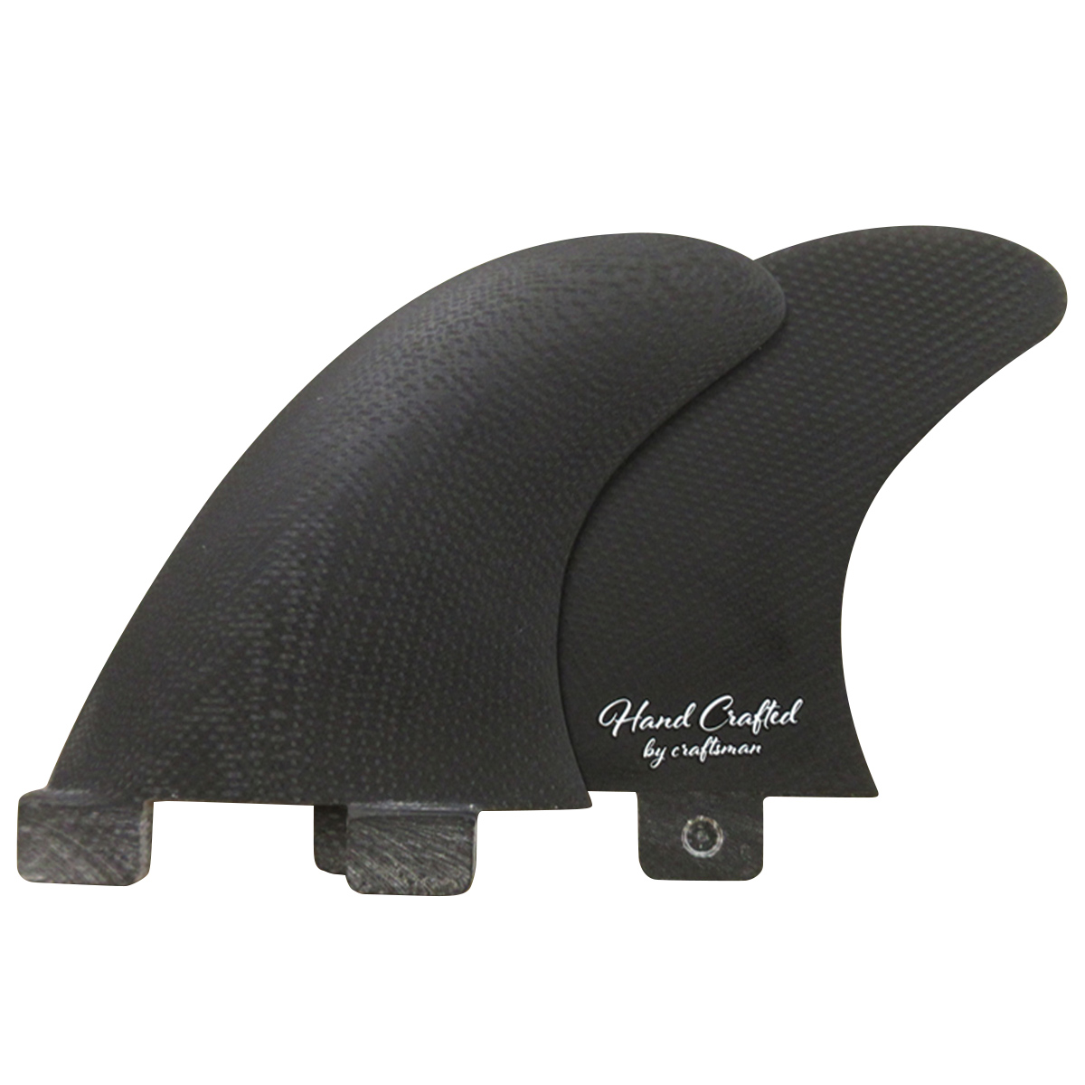 CRAFTSMAN FIN クラフトマン Side Fins GL FCS サイドフィン VOLAN Side Bites DARK BLACK ロングボード サイドバイト ヴォラン サーフィン 2本