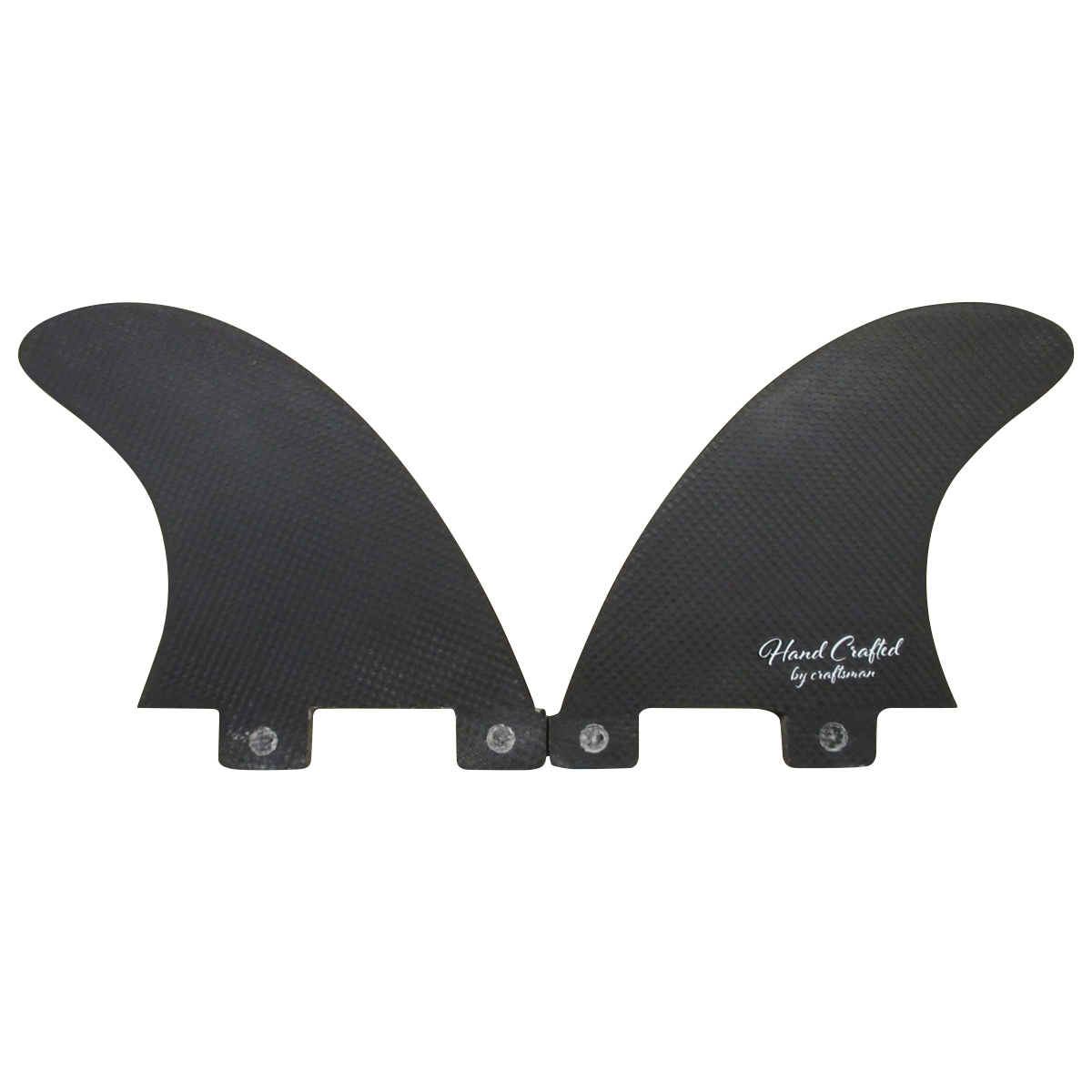 CRAFTSMAN FIN クラフトマン Side Fins GL FCS サイドフィン VOLAN Side Bites DARK BLACK ロングボード サイドバイト ヴォラン サーフィン 2本