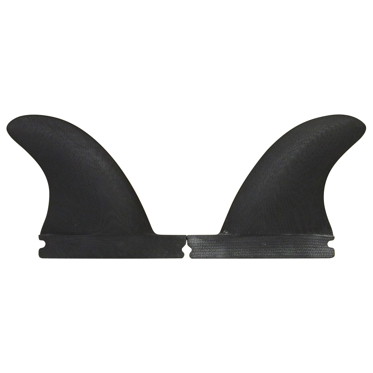 CRAFTSMAN FIN クラフトマン Side Fins GL Futures. サイドフィン VOLAN Side Bites DARK BLACK ロングボード サイドバイト ヴォラン サーフィン 2本セット
