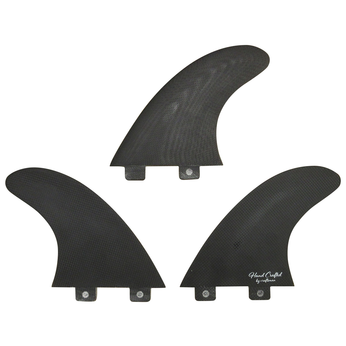 CRAFTSMAN FIN クラフトマン G5 Tri Fin FCS トライフィン VOLAN DARK BLACK オルタナティブ ショートボード ミッドレングス ヴォラン サーフィン 3本SET