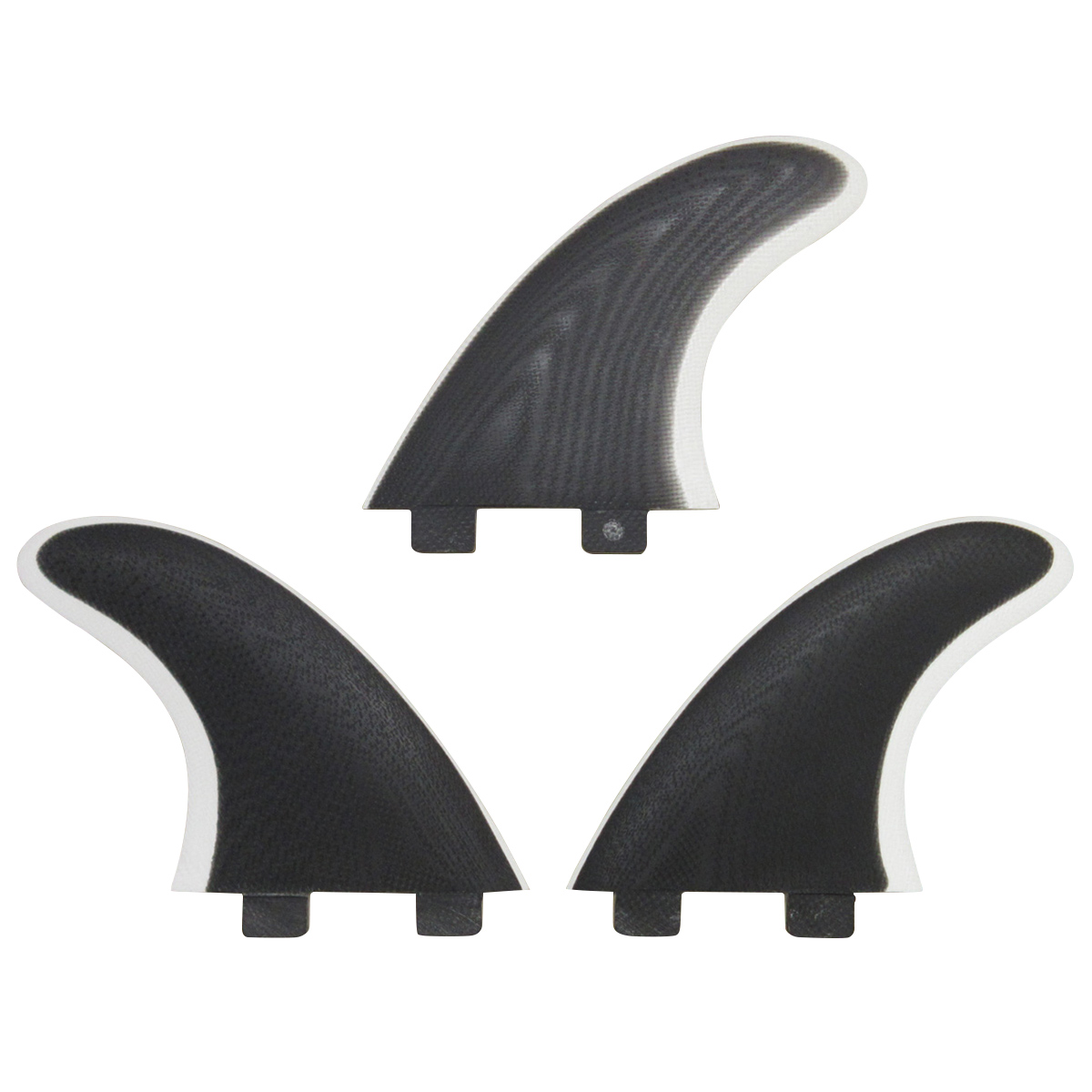 【SALE】CRAFTSMAN FIN クラフトマン G5 Tri Fin FCS トライフィン VOLAN BLACK/WHITE オルタナティブ ショートボード ミッドレングス ヴォラン サーフィン 3本SET