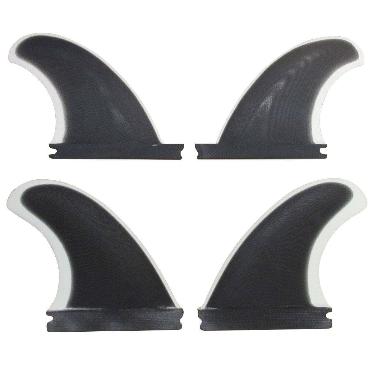 CRAFTSMAN FIN クラフトマン Quad Fins SF4 Futures. クワッドフィン VOLAN BLACK/WHITE オルタナティブ ショートボード ミッドレングス サーフィン 4本SET