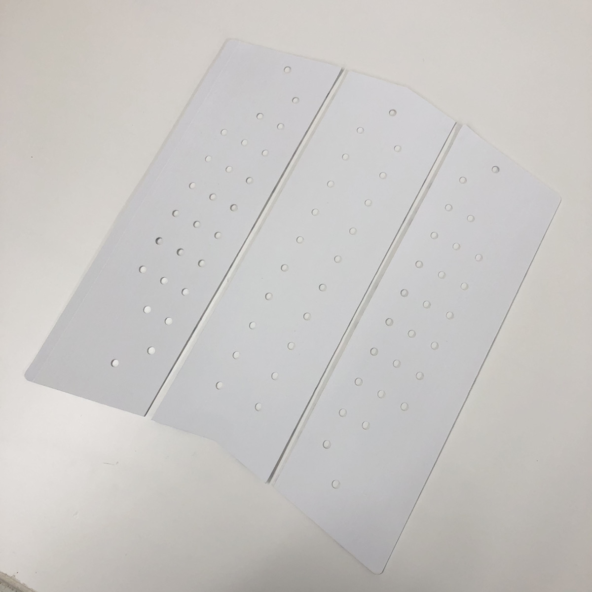 【SALE】BLACK HEART / 3 piece PRO PERFORMANCE DECK PAD / デッキパッド WHITE ホワイト サーフィン WAX 滑り止め ソフトボード