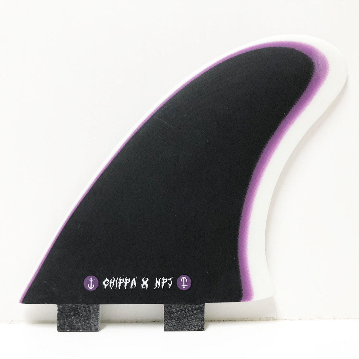 CAPTAIN FIN キャプテンフィン Chippa＋NPJ Twin Especial Purple ツインスタビ パープル FCSフィン Twin Tab ニールパーチェスJr.