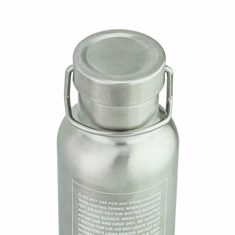 Stainless bottle 500mL ステンレスボトル 水筒 保温 保冷 アウトドア カラビナ付き