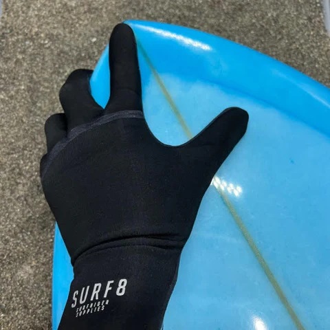 SURF8 サーフエイト 1mm ノンステッチ ジャージグローブ 83F2X6 冬用 サーフグローブ 防寒 手袋