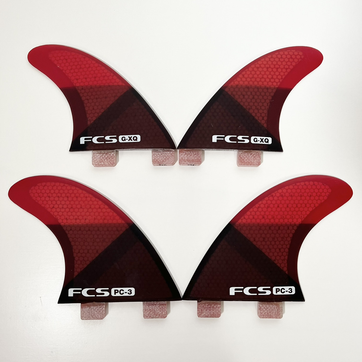 【USED FIN】FCS  G-XQ PC-3 QUAD REAR   中古フィン