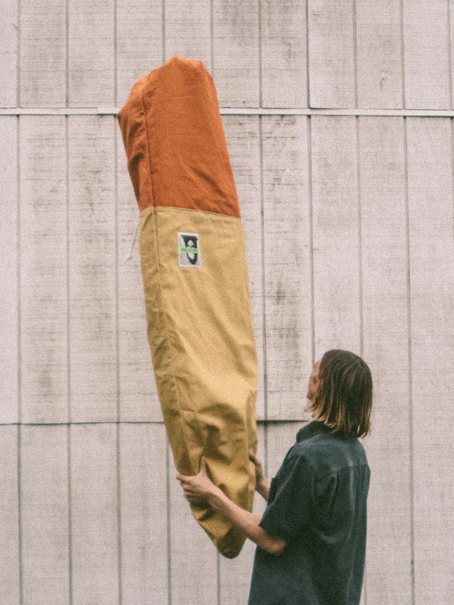GREEN FUZ グリーンファズ  7'0, 7'6 Gold Soundz  BOARD BAG サーフボードバッグ キャンバスサーフボードケース MADE IN USA