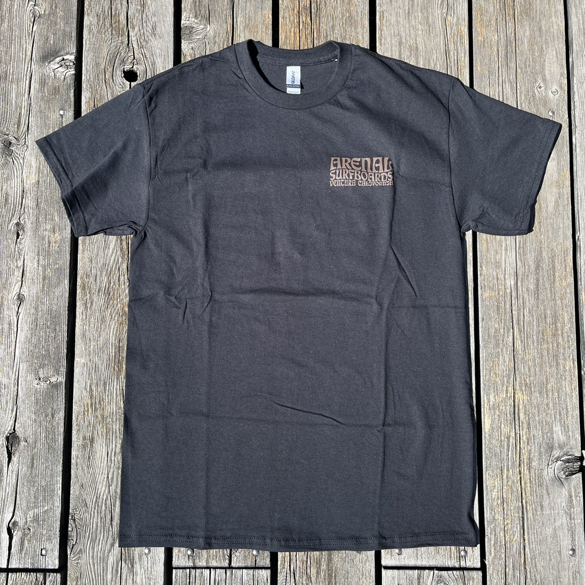 ARENAL SURFBOARDS - LOGO T-SHIRT（BLACK）