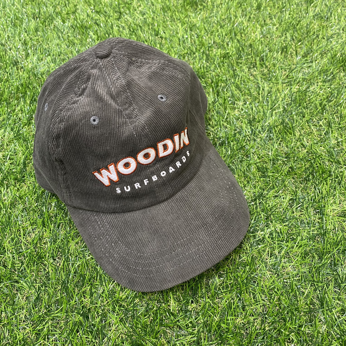 Woodin Surfboards Olive Brown Dad Hat