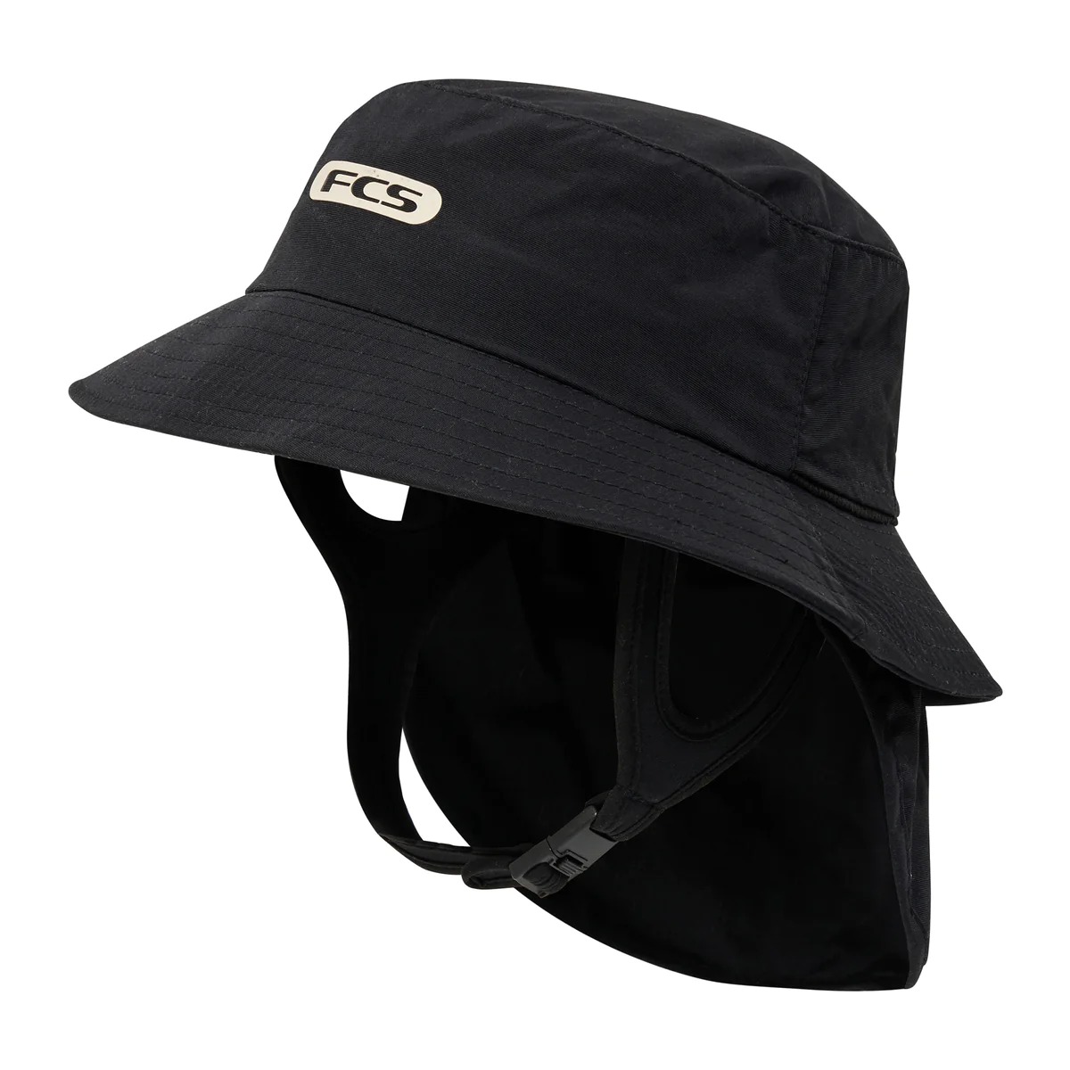 FCS エフシーエス サーフハット バケットハット NEW SEASON DESIGN ESSENTIAL SURF BUCKET HAT アウトドア サーフィン 帽子 ブラック