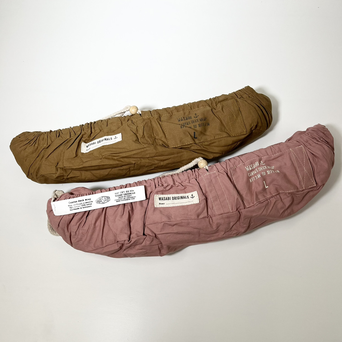DEFORMASI デフォルマシー WASABI Baby Canvas Deck Wrap 8'5''~ 10'4" デッキカバー ロングボード WASABI 2カラー デッキラップ サーフボードケース