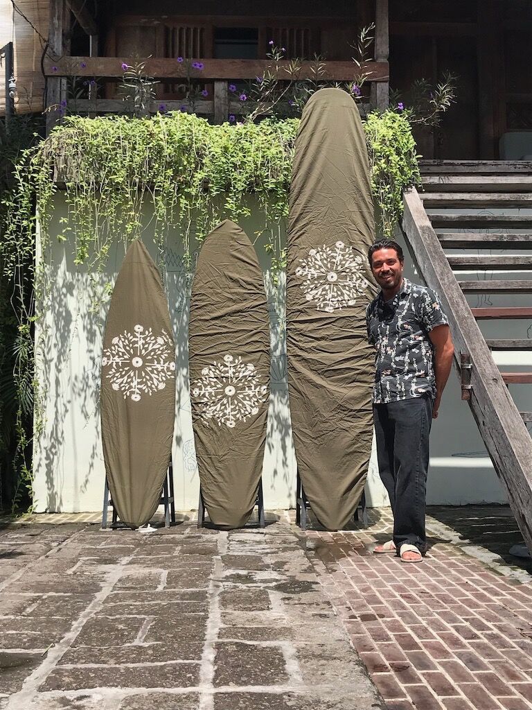 DEFORMASI デフォルマシー × SURF A BILLY WASABI Baby Canvas Deck Wrap ジャレッドメル 6'5''~ 8'5" デッキカバー ミッドレングス 2カラー デッキラップ サーフボードケース