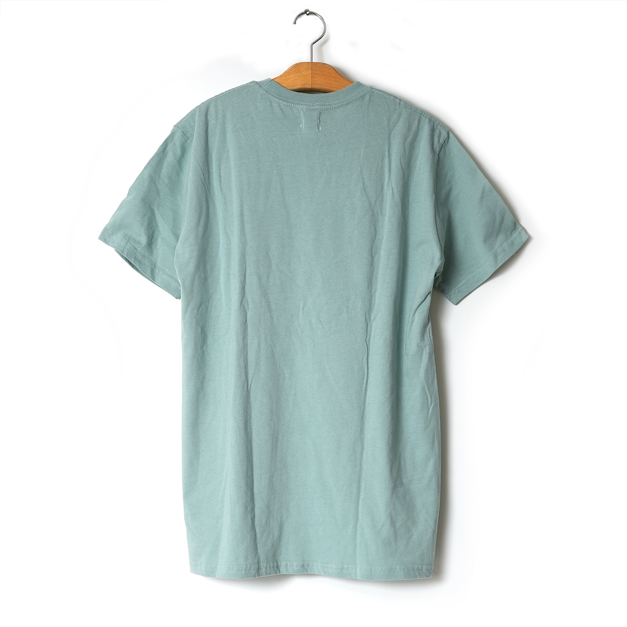 THATS NICE / REAL STOKED T-SHIRT / SEAFOAM GREEN×SAIMON RED