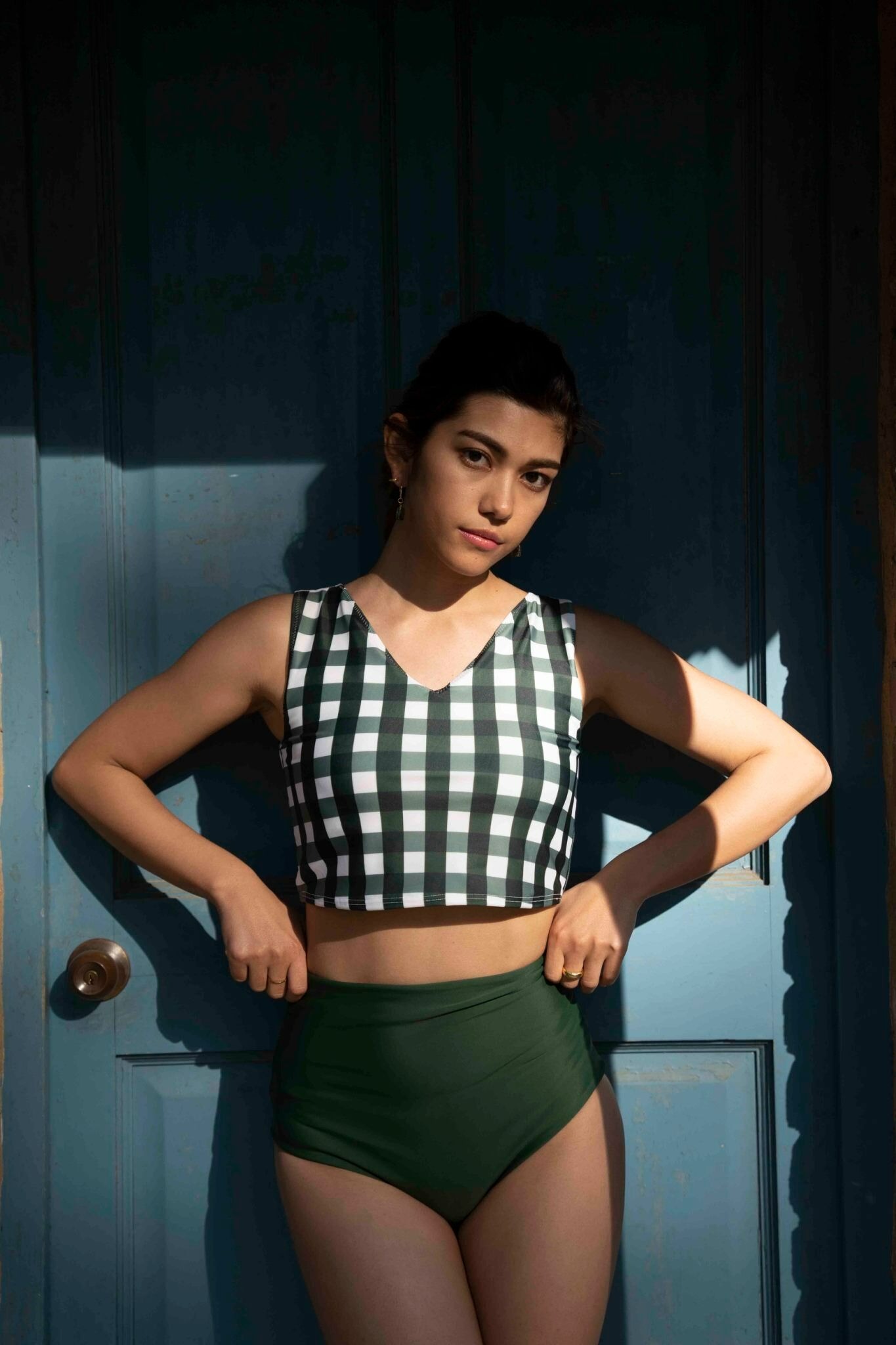 Alam / Gingham bottom