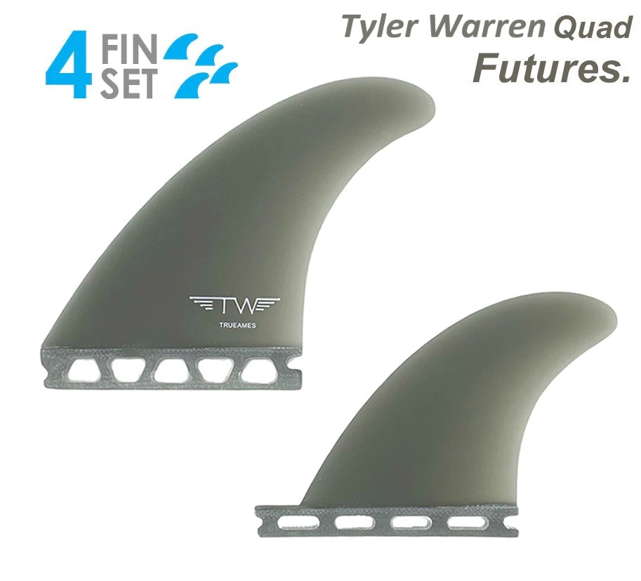 TRUE AMES トゥルーアムス タイラーウォレン Tyler Warren Quad Futures SMOKE フィン クアッドフィン フューチャーフィン