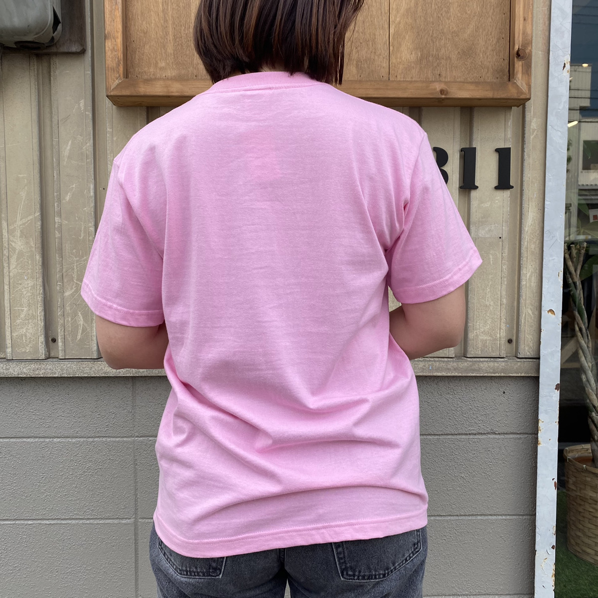 STANDARD STORE × ANDY DAVIS ORIGINAL T-SHIRT（LOGO）PINK