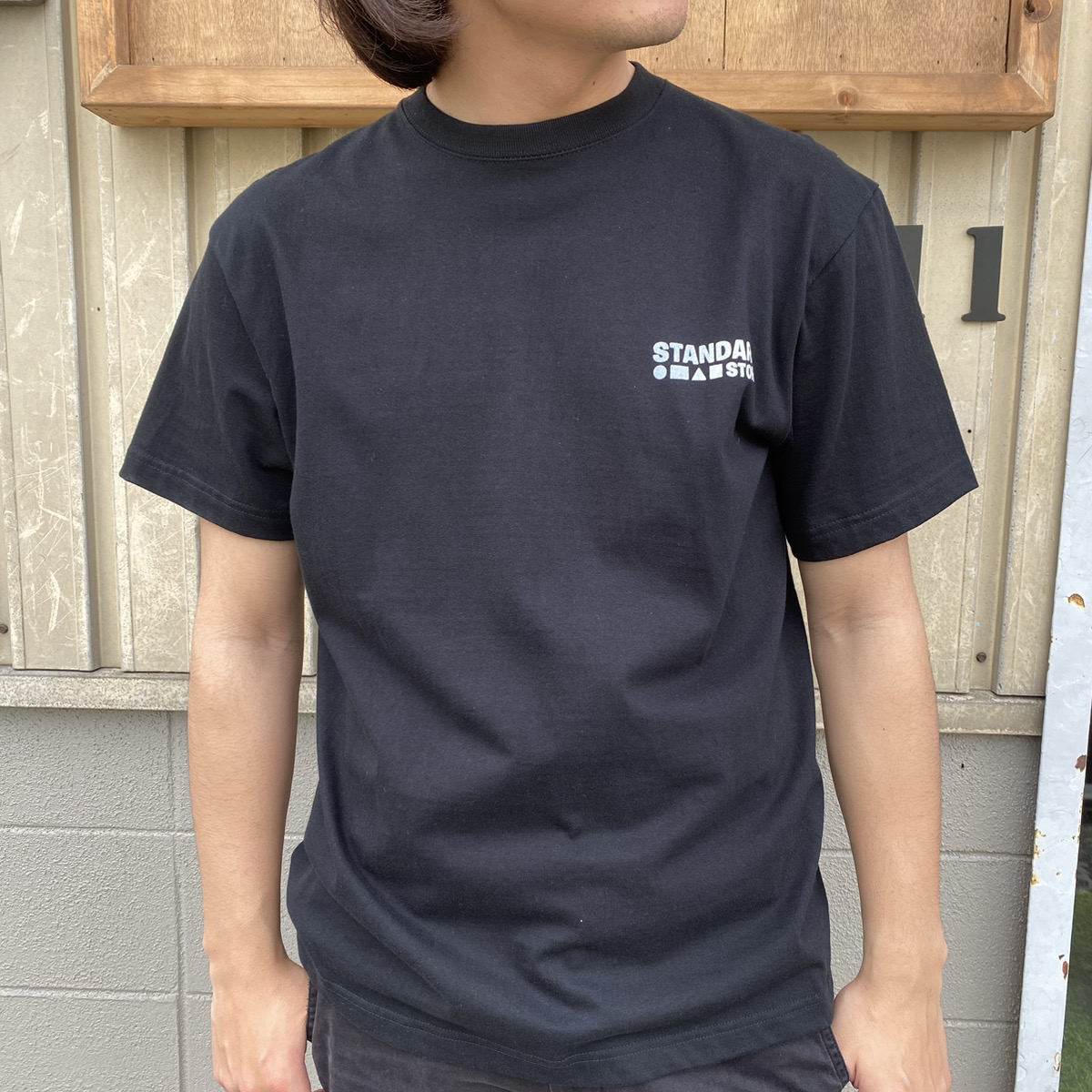 STANDARD STORE × ANDY DAVIS ORIGINAL T-SHIRT（LOGO）BLACK