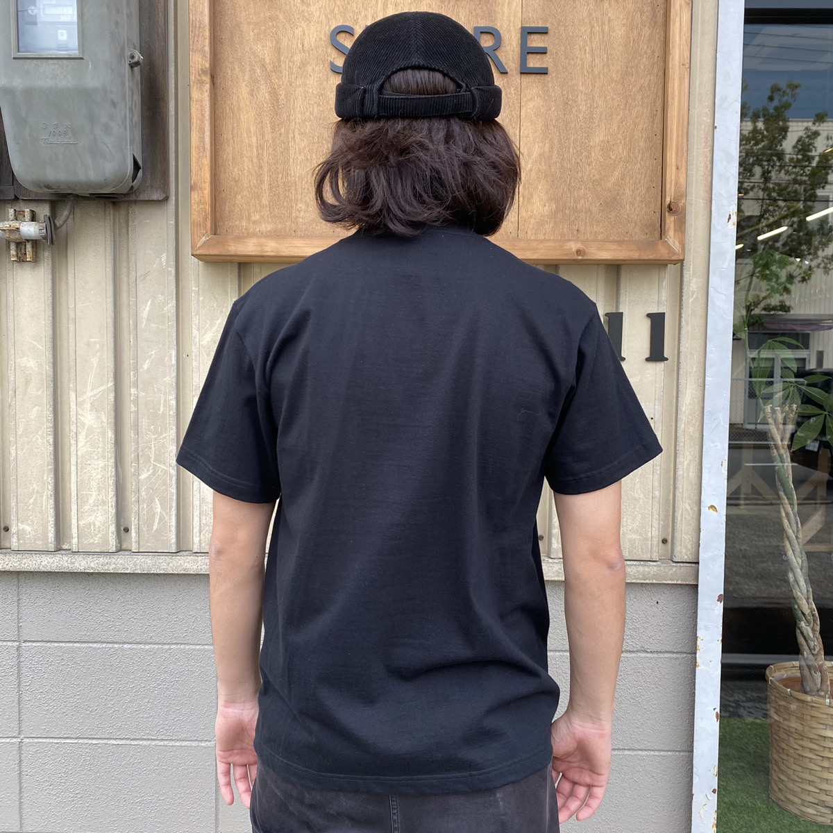 STANDARD STORE × ANDY DAVIS ORIGINAL T-SHIRT（LOGO）BLACK