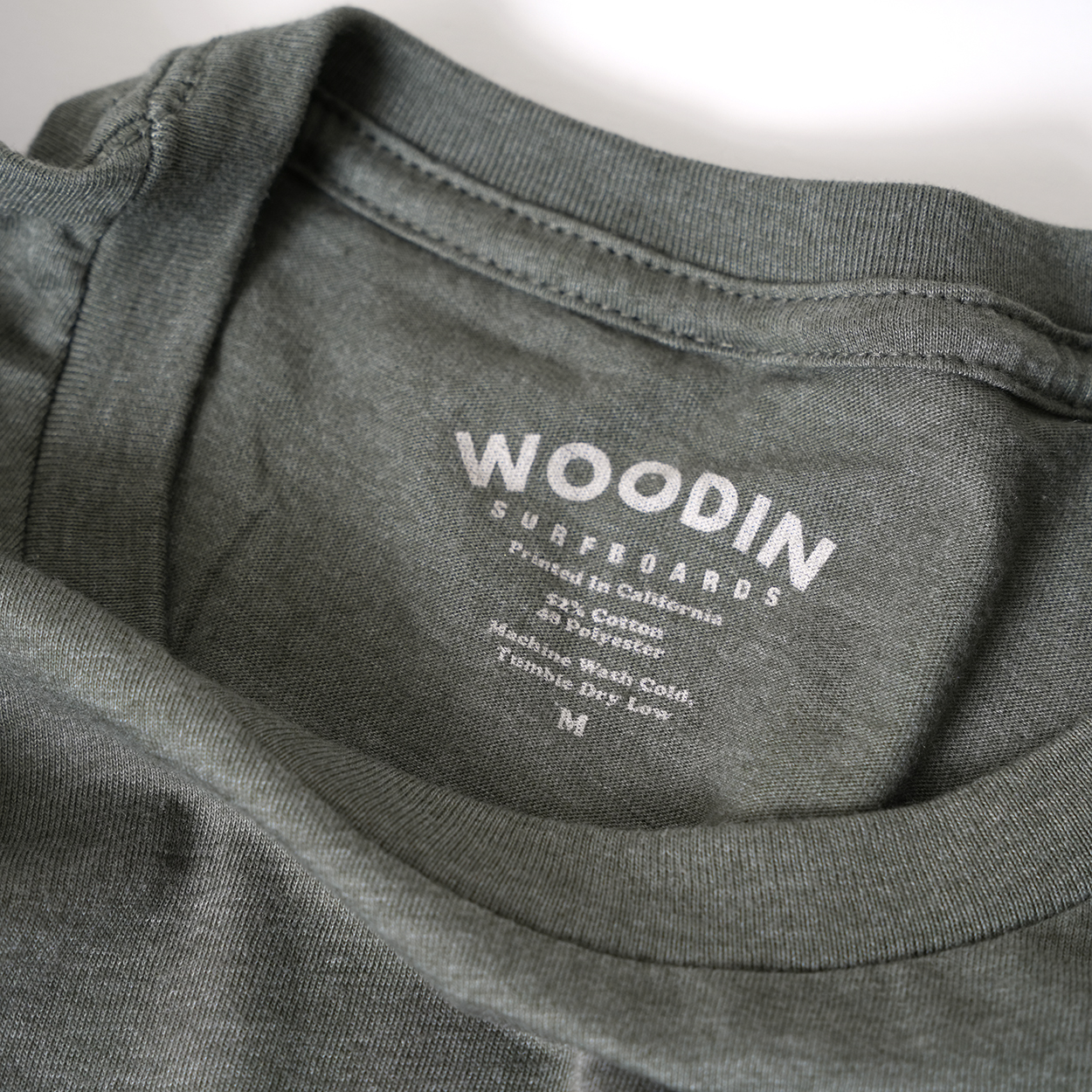 WOODIN / LOGO TEE(GREEN)