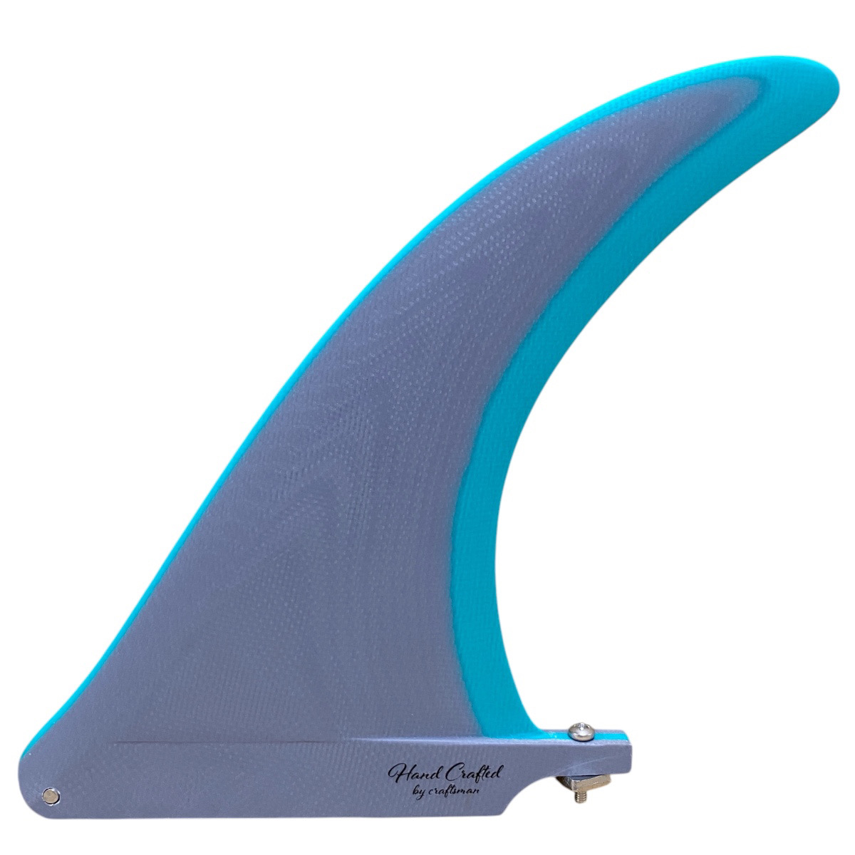 CRAFTSMAN FIN FLEX 7.5 シングルフィン グラスファイバー VOLAN ミッドレングス用 サーフィン (TURQUOISE/GRAY )
