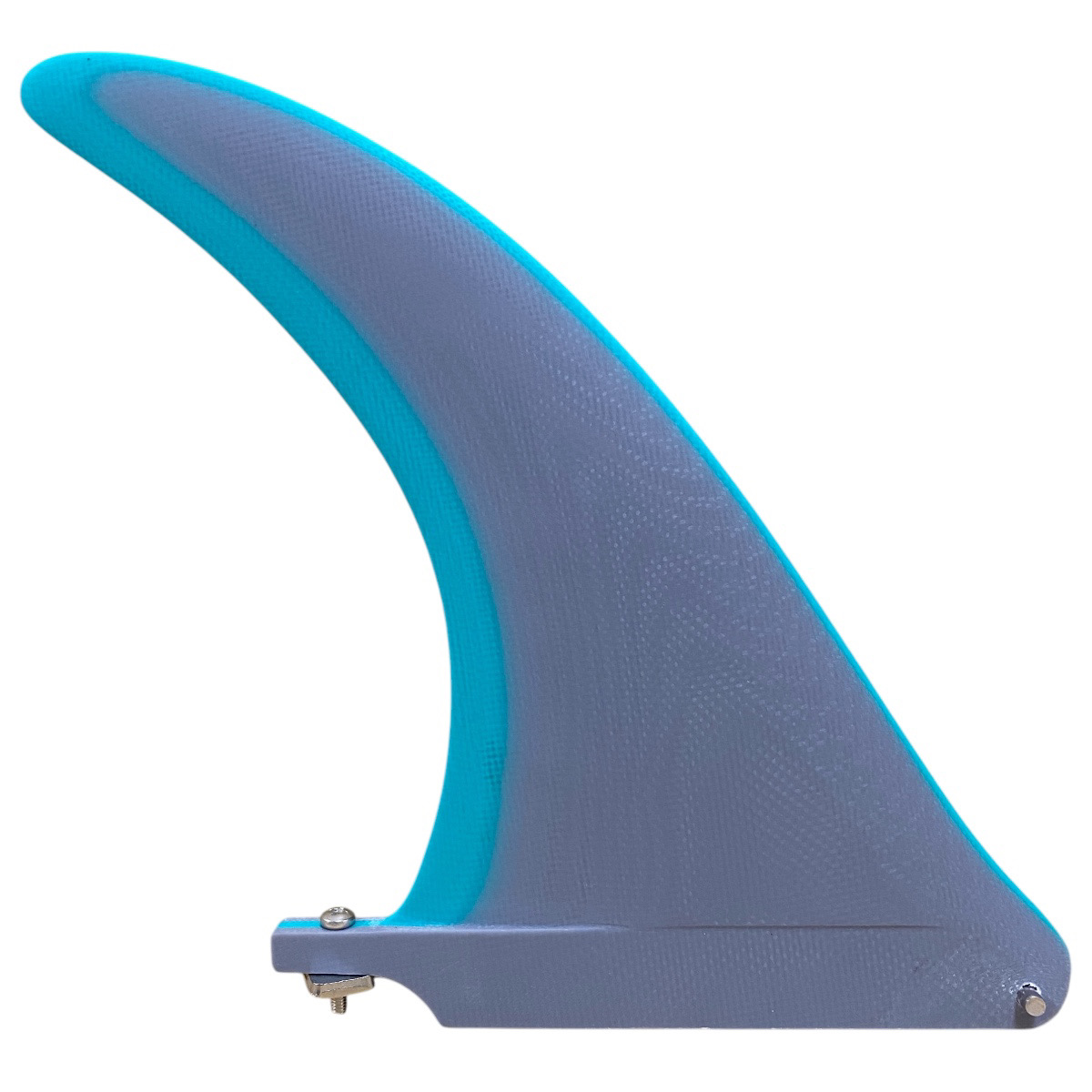 CRAFTSMAN FIN FLEX 7.5 シングルフィン グラスファイバー VOLAN ミッドレングス用 サーフィン (TURQUOISE/GRAY )
