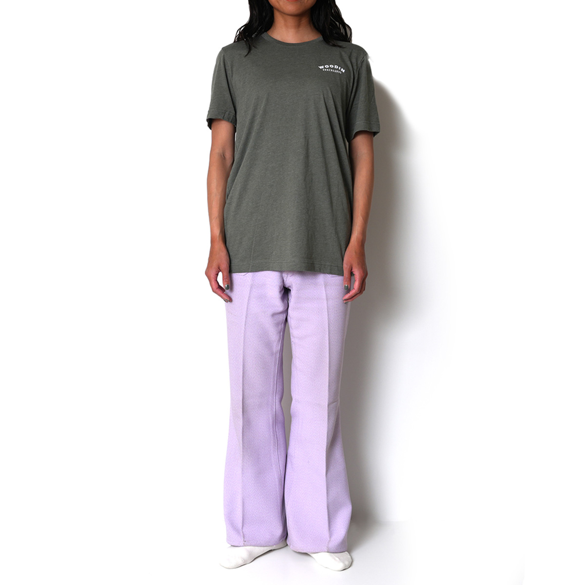 WOODIN / LOGO TEE(GREEN)