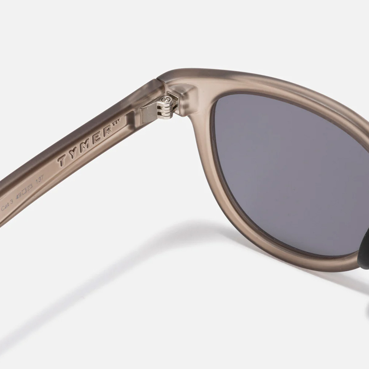 サングラス TYMER ELIOT  Matt Black / Matt Clear Grey2  2カラー メンズ レディース ユニセックス スポーツサングラス カラーレンズ  紫外線対策 ケース付き