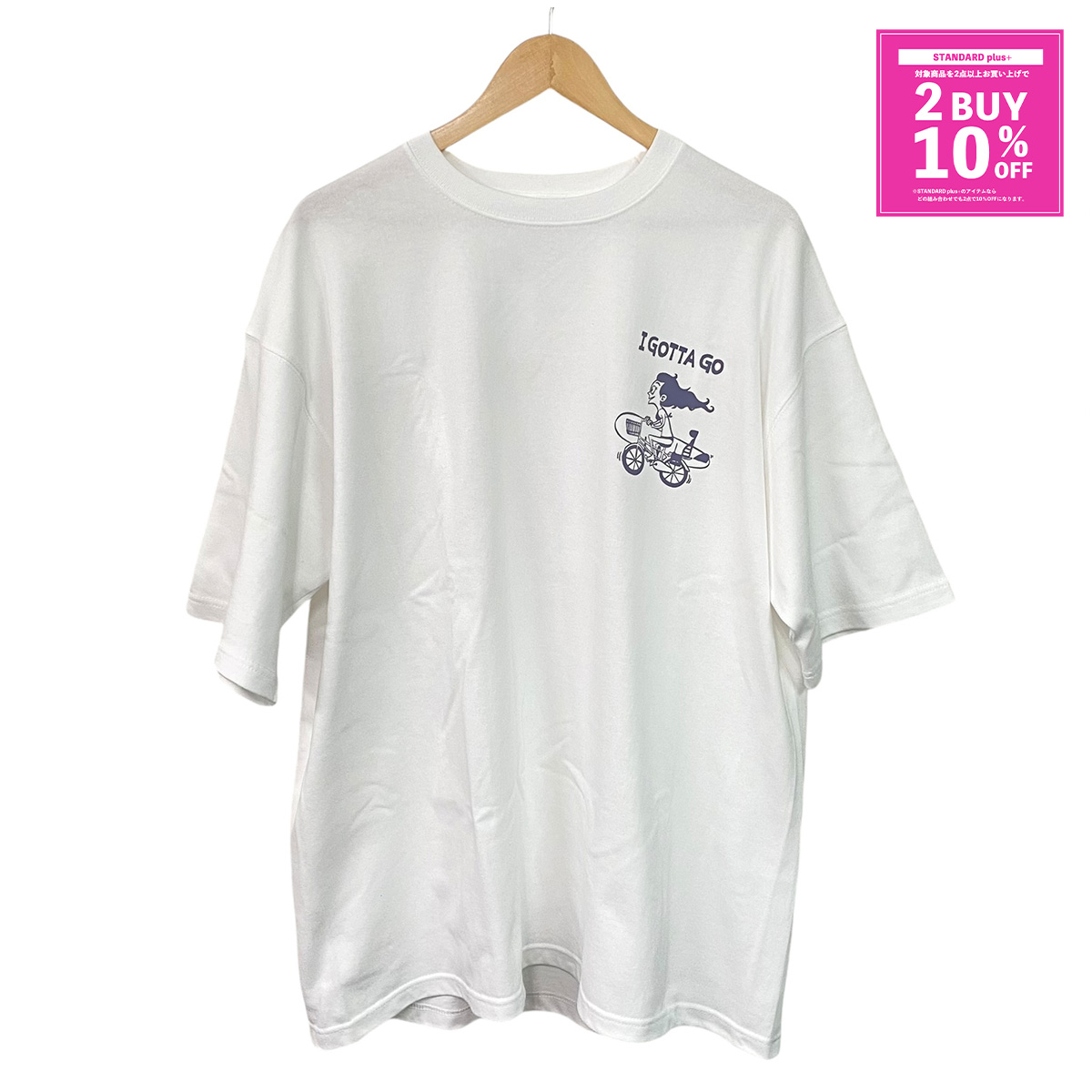 STANDARD plus+ × RYU AMBE / HEAVY WEIGHT T-shirt XLサイズ / シルクスクリーン