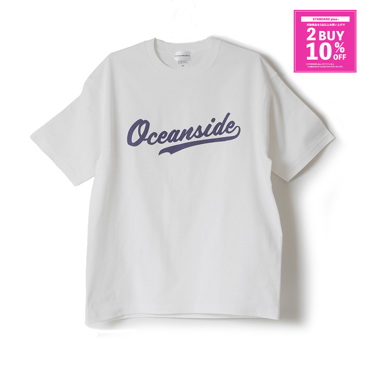 STANDARD plus+ / HEAVY WEIGHT T-shirt / Oceanside / ヘビーウェイト Tシャツ