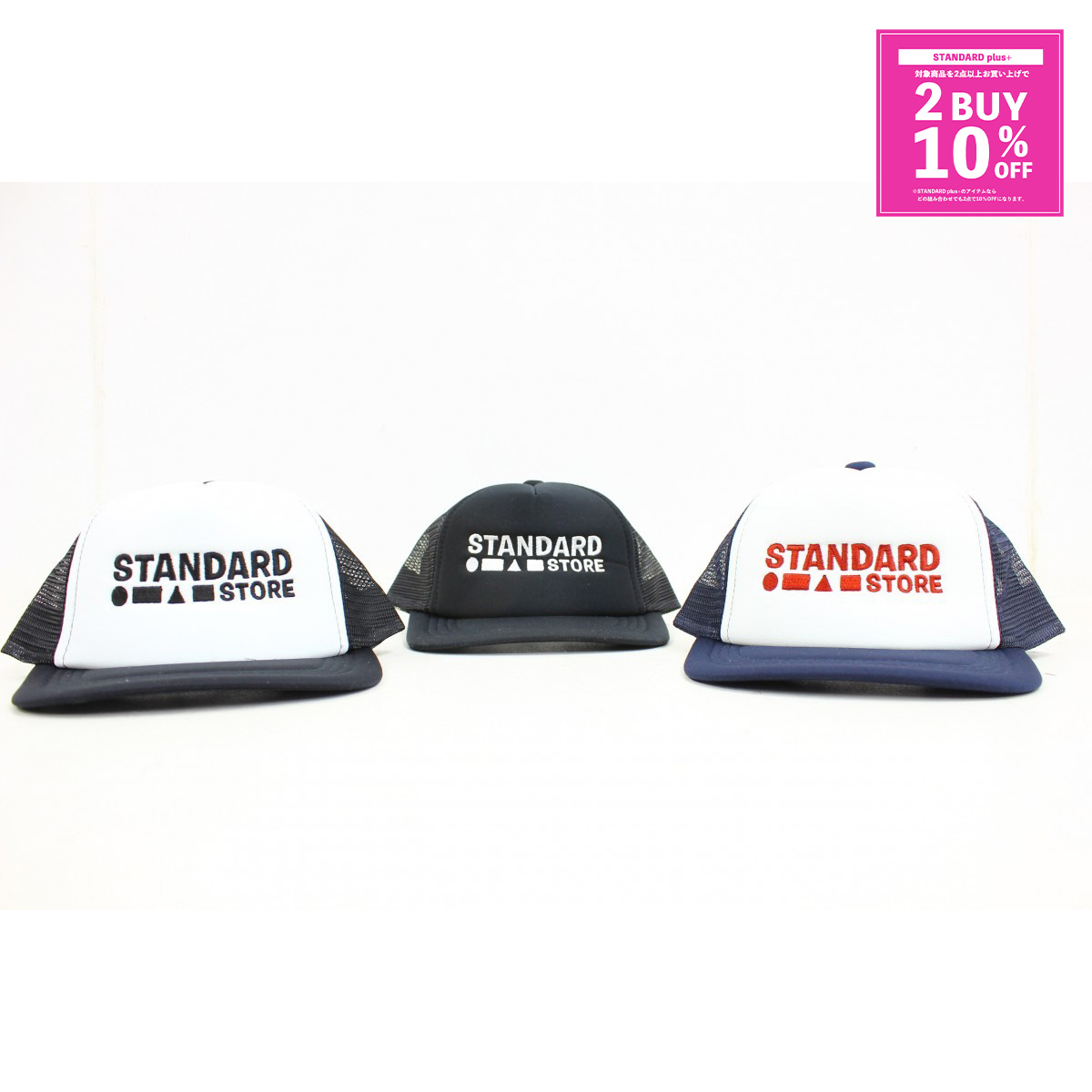 【KID'S】STANDARD STORE × ORIGINAL MESH CAP（LOGO）