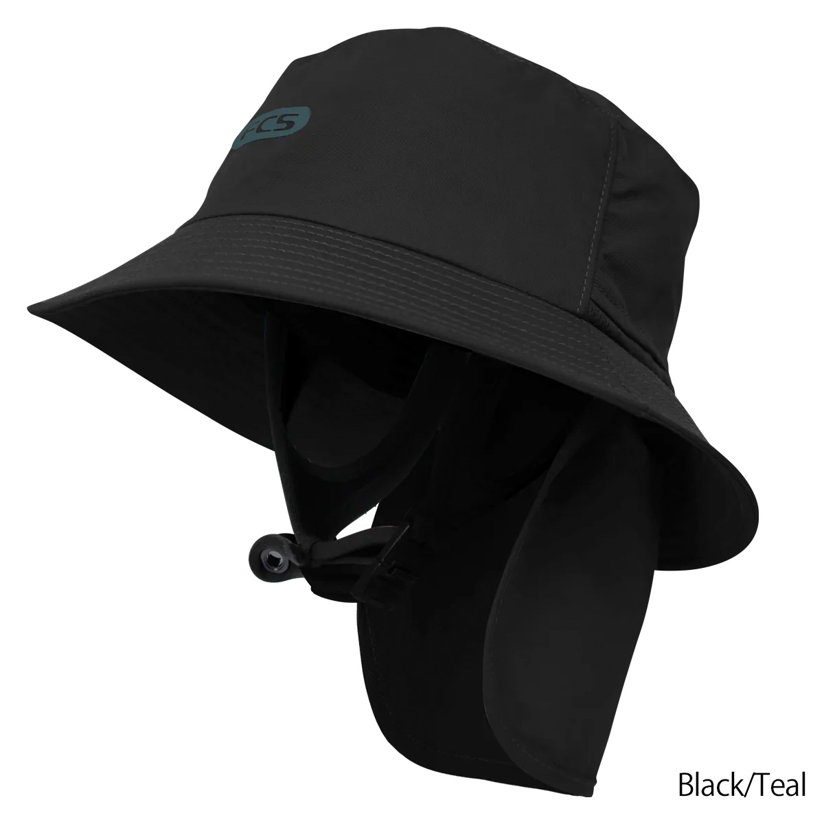 FCS エフシーエス サーフハット バケットハット NEW SEASON DESIGN ESSENTIAL SURF BUCKET HAT アウトドア サーフィン 帽子 ブラック