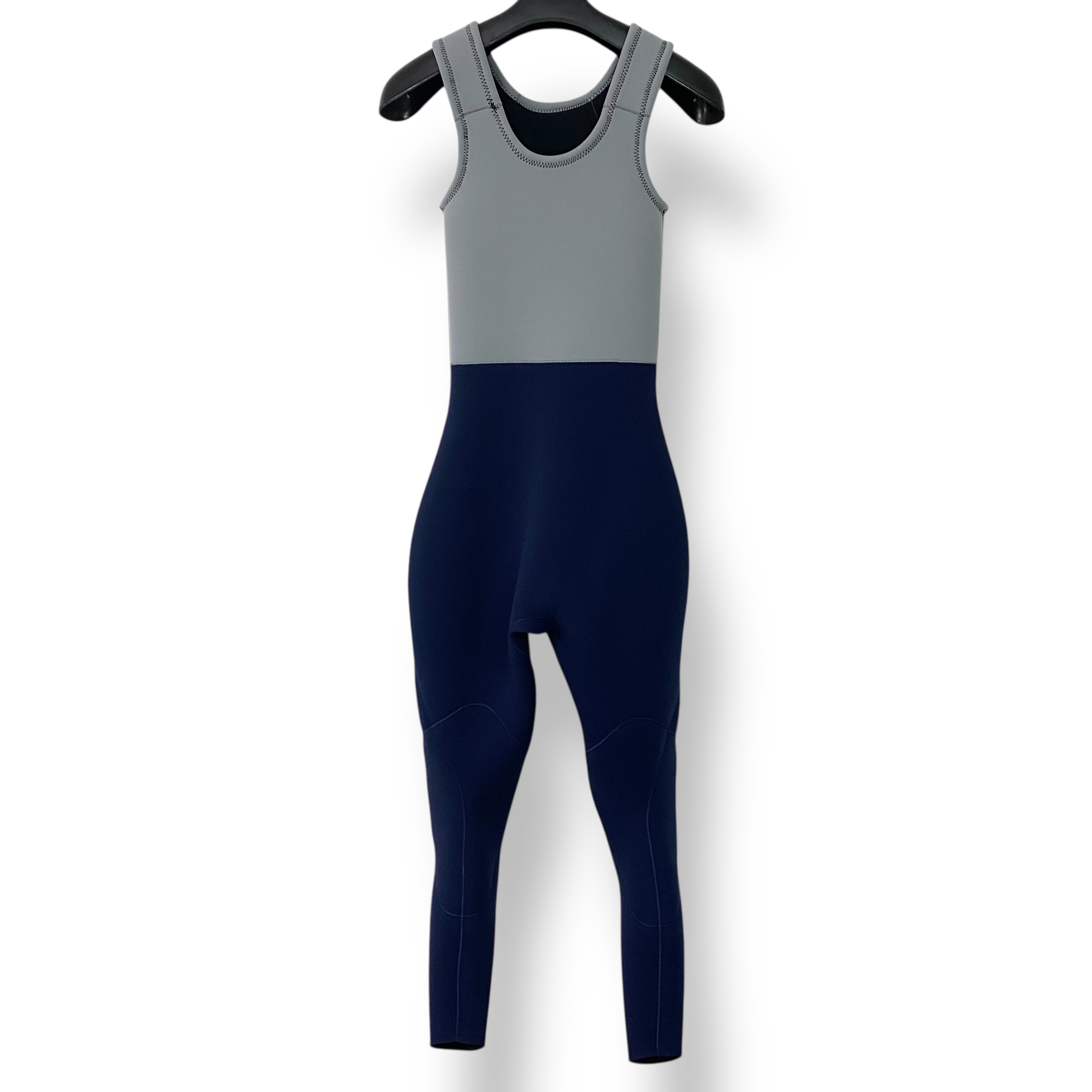 【1点限り / Lサイズ/ カスタム仕様】CRAFTSMAN WETSUITS 2mm LADIES` WETSUITS LONG JOHN NONZIP JERSEY GRAY×BLUE 2ミリ レディース ロングジョン フラットスキン