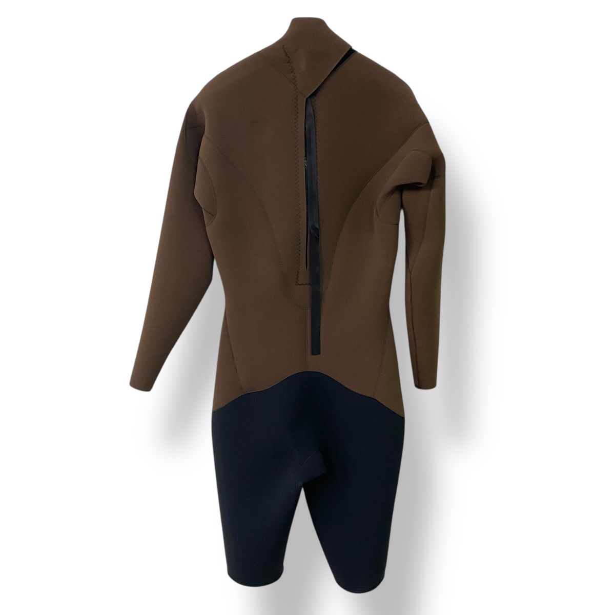 【1点限り / 180N / カスタム仕様】CRAFTSMAN WETSUITS 2mm LONG SLEEVE SPRING BACKZIP JERSEY Black×Brown 2ミリ ロンスプ オールジャージ―