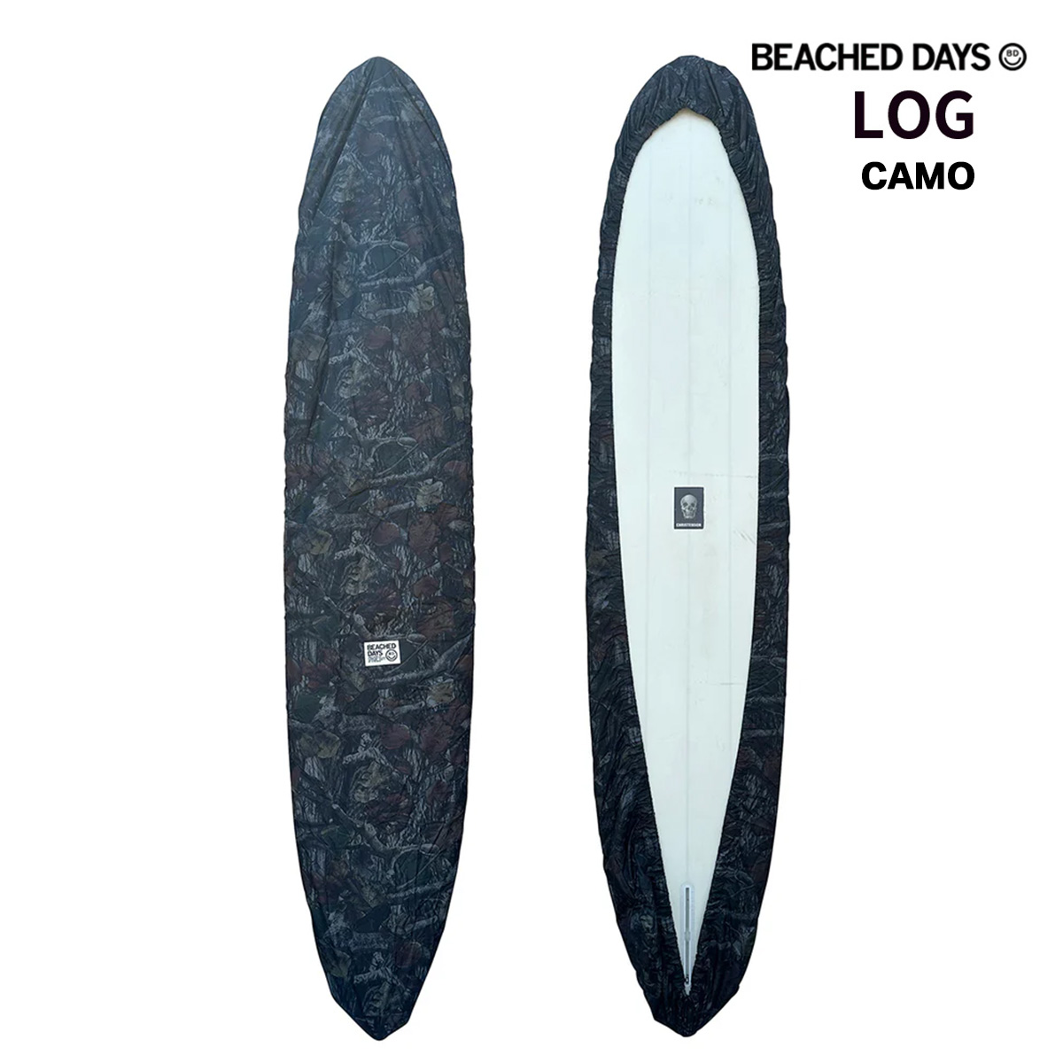 BEACHED DAYS /8'5-10'0ft ロングボード  デッキカバーカモフラージュ