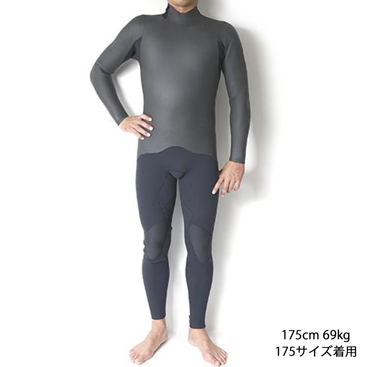 【受注生産】CRAFTSMAN WETSUITS　クラフトマンウェットスーツ SEMIDRY 5mm / 3mm セミドライ 真冬用 BACKZIP MESH SKIN 裏起毛 サーフィン バックジップ