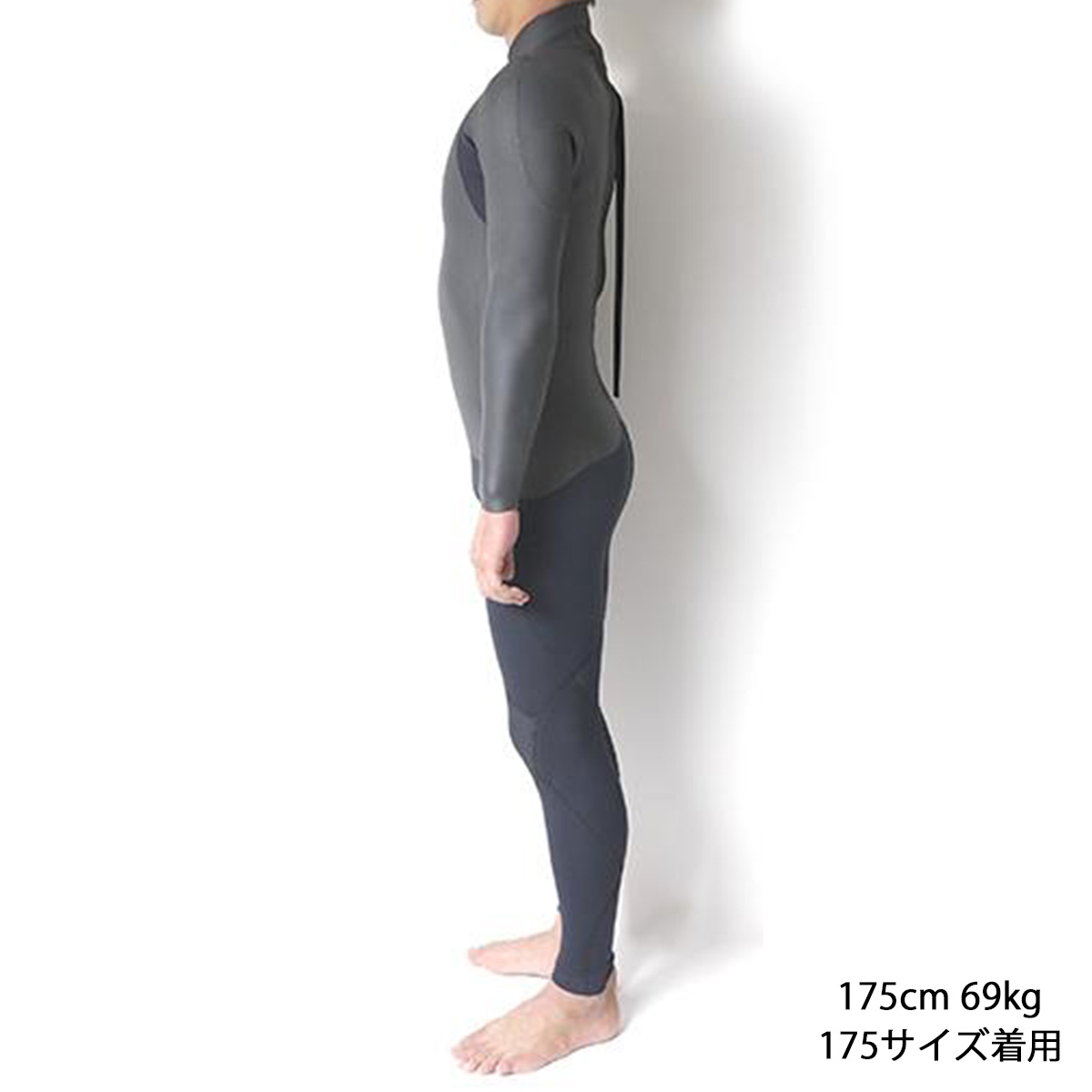 【受注生産】CRAFTSMAN WETSUITS　クラフトマンウェットスーツ SEMIDRY 5mm / 3mm セミドライ 真冬用 BACKZIP MESH SKIN 裏起毛 サーフィン バックジップ