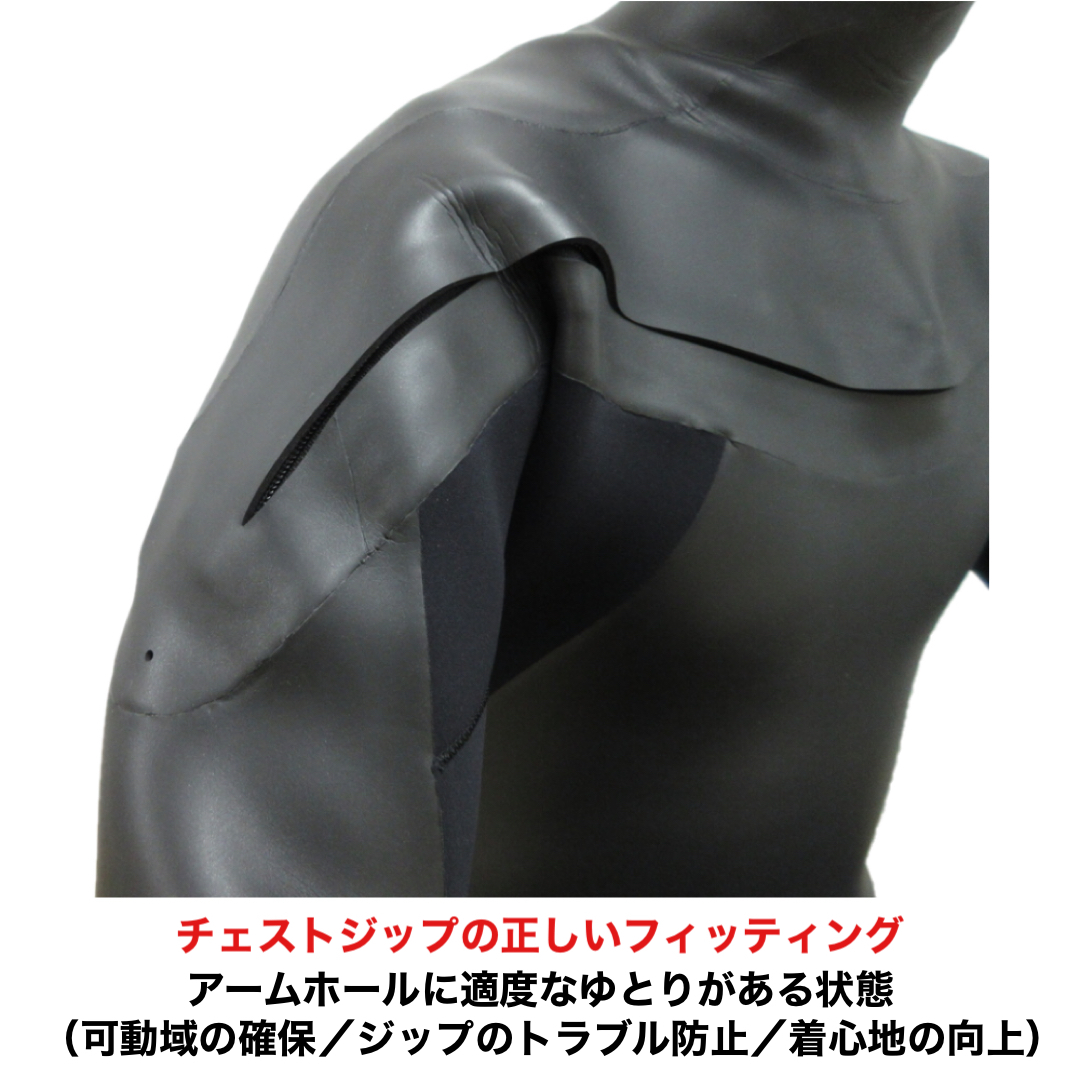 【受注生産】CRAFTSMAN WETSUITS 3mm FULL SUITS CHEST ZIP MESH SKIN ウエットスーツ フルスーツ ラバー チェストジップ  MEN'S LADYS UNISEX   メッシュスキン サーフィン 日本製