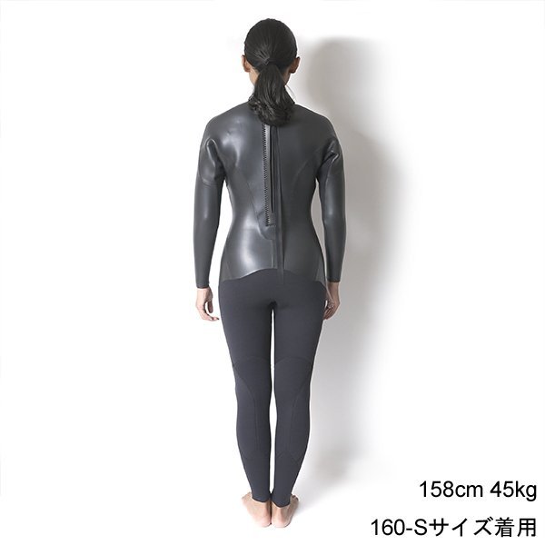 【受注生産】CRAFTSMAN WETSUITS 5mm / 3mm SEMI DRY HIGH-END MODEL BACK ZIP FLAT SKIN クラフトマンウェットスーツ ラバー 裏起毛 サーフィン
