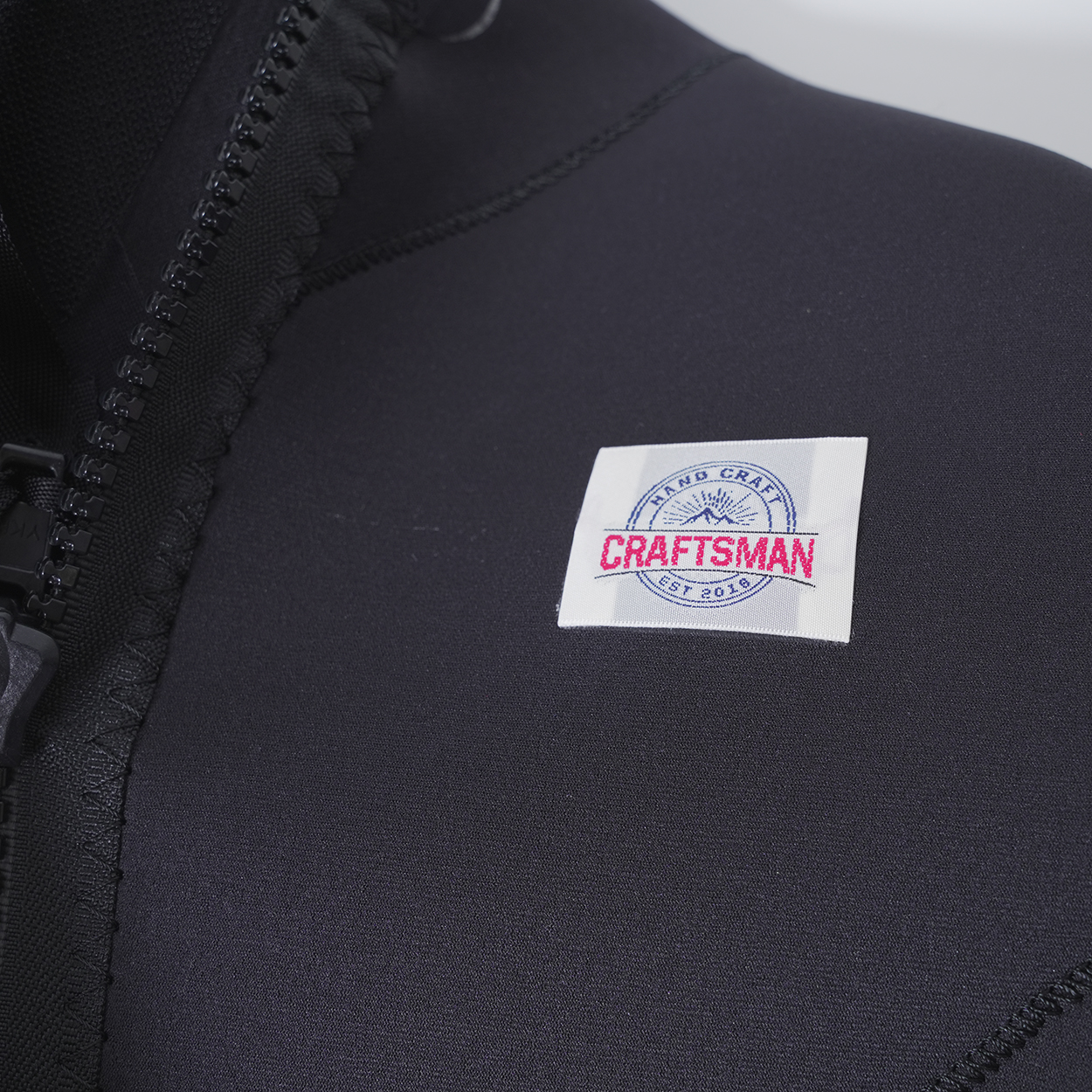 【受注生産】CRAFTSMAN 2mm LONG SLEEVE SPRING BACKZIP FLATSKIN ロンスプ バックジップ ウエットスーツ フラットスキン ンスプ ラバー  サーフィン 日本製