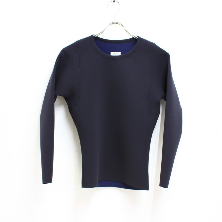 【受注生産】CRAFTSMAN WETSUITS 1.5MM 長袖タッパー ノンジップ ロングスリーブジャケット ジャージ ブラック 丸首 サーフィン 日本製